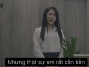 Đứng nhìn vợ xinh gái bán thân trả nợ cho chồng – Phim Sex